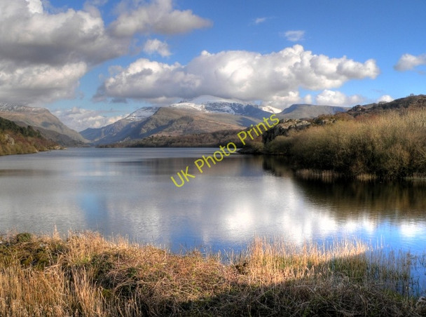 Photo 6"x4" Llyn Padarn & Snowdonia Brynrefail\/SH5562 c2008