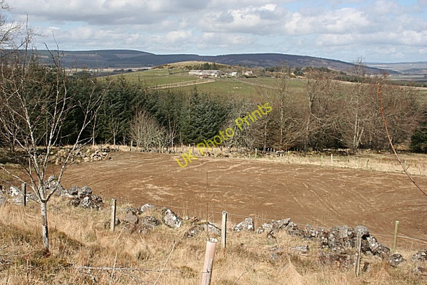 Photo 6"x4" Levelled Area by Cumrie Plantation Ruthven\/NJ5046 c2008