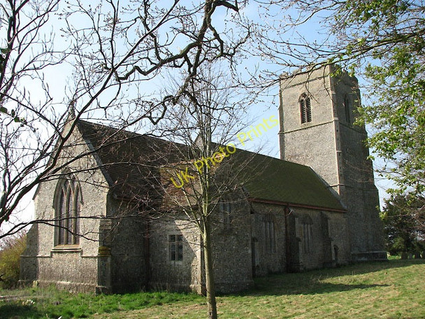 Photo 6"x4" St Botolph's church Deopham c2008