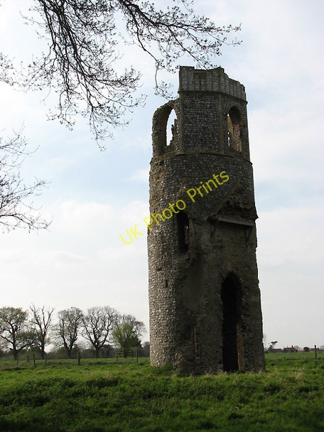 Photo 6"x4" The ruined church of St Margaret Wolterton c2008