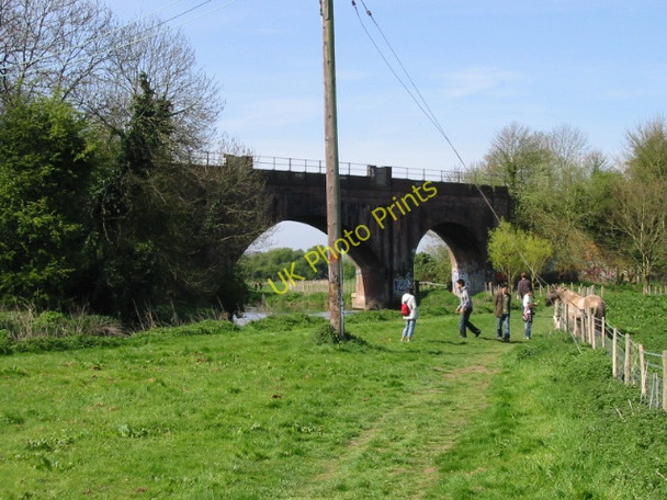 Photo 6"x4" Path along the Great Stour Canterbury\/TR1457 c2008