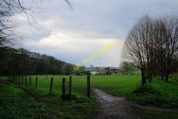 Photo 6"x4" School Playing Fields. Maiden Castle Durham c2008