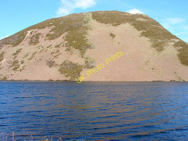 Photo 6"x4" Dinas viewed across Llyn Clywedog Glyn\/SN9286 c2008