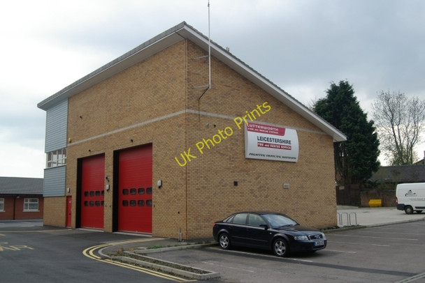 Photo 6"x4" Lutterworth Fire Station Lutterworth c2008