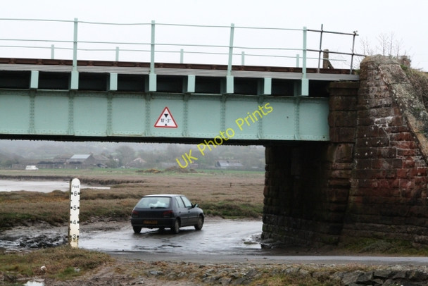 Photo 6"x4" Road Beneath the Eskmeals Viaduct Newbiggin\/SD0994 c2008