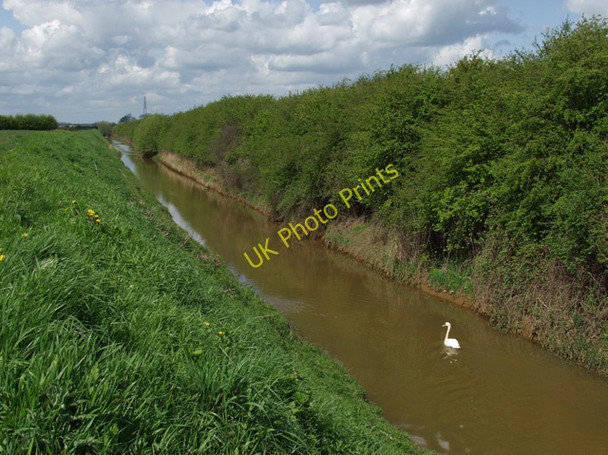 Photo 6"x4" Holderness Drain near Meaux Meaux c2008