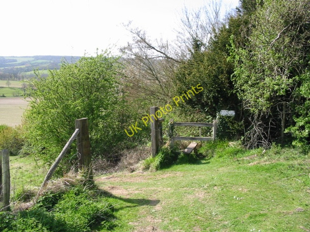 Photo 6"x4" Stile on the Stour Valley Walk Bagham c2008