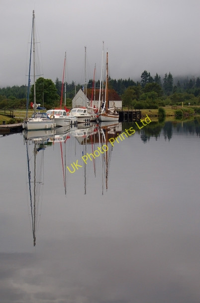 Photo 6"x4" Above the locks at Fort Augustus Fort Augustus c2007