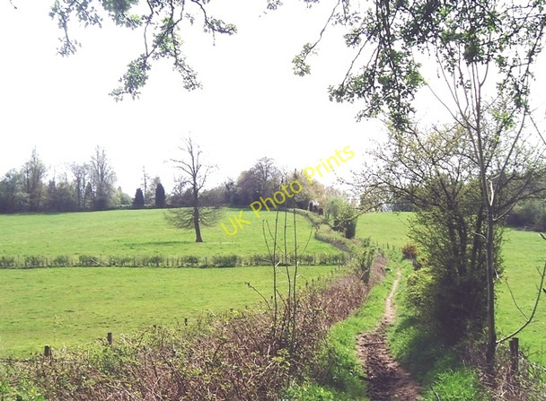 Photo 6"x4" Vanguard Way footpath Hammerwood c2008