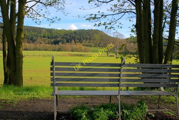 Photo 6"x4" Seat with a View Over Hutton Hall Fields Guisborough c2008