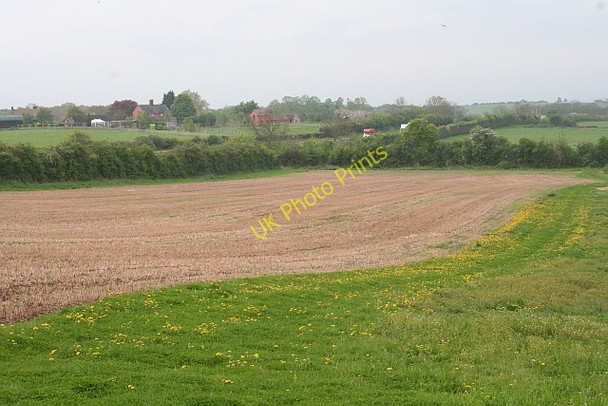Photo 6"x4" Fields near Hill Court Buckbury c2008