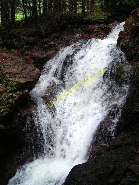Photo 6"x4" Falls on Allt a' Choire Dheirg Achriabhach c2007