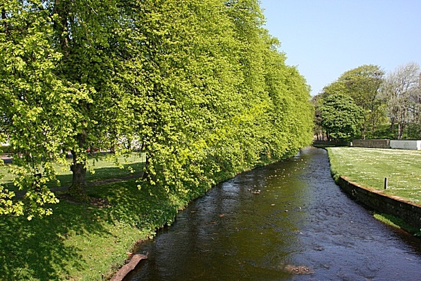 Photo 6"x4" Mosset Burn Forres c2008