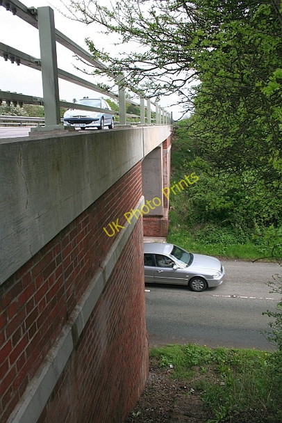 Photo 6"x4" Motorway Bridge Buckbury c2008