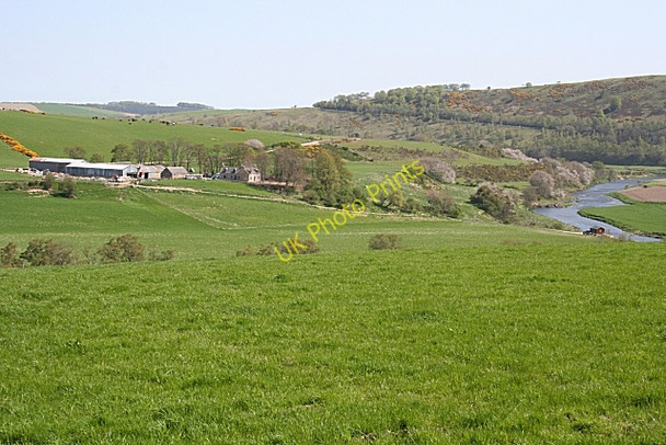 Photo 6"x4" Chapeltown and the River Deveron Inverkeithny c2008