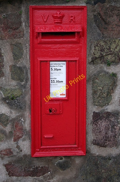 Photo 6"x4" Victorian postbox Great Malvern c2008