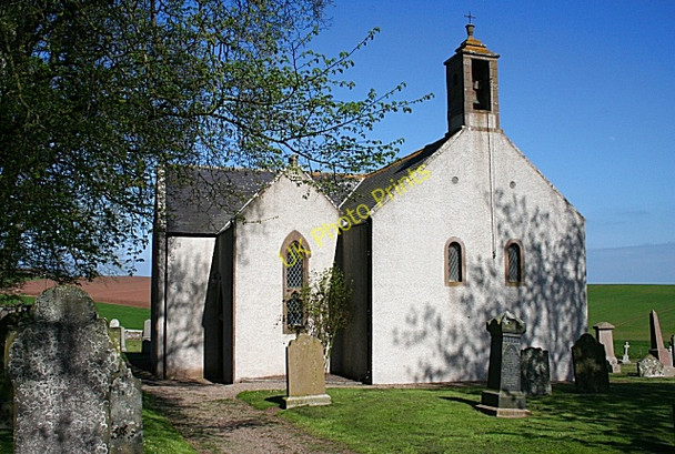 Photo 6"x4" Old Kirk of Kinneff Kinneff c2008