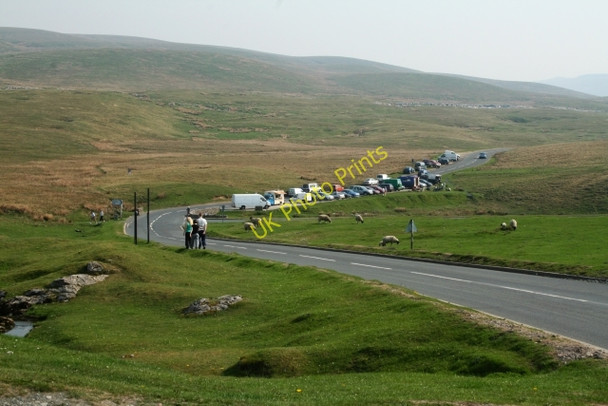 Photo 6"x4" Road Junction at Ribblehead Ribble Head\/SD7779 c2008