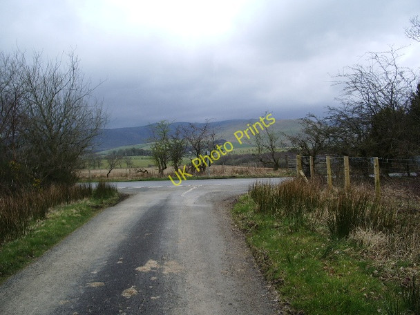Photo 6"x4" Road junction at Boundary House Bassenthwaite c2008