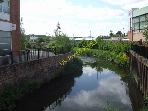 Photo 6"x4" River Stour downstream of Kidderminster Town Centre Kidderminster c2008
