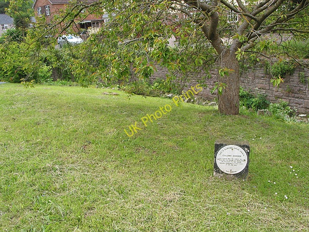 Photo 6"x4" Commemorative plaque in Collins' Garden, Blakeney Blakeney\/SO6606 c2008