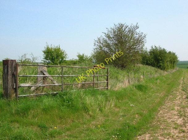 Photo 6"x4" Gate on the Hudson Way Gardham c2008