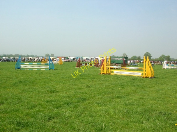 Photo 6"x4" Jumps at Raskelf show Raskelf c2008