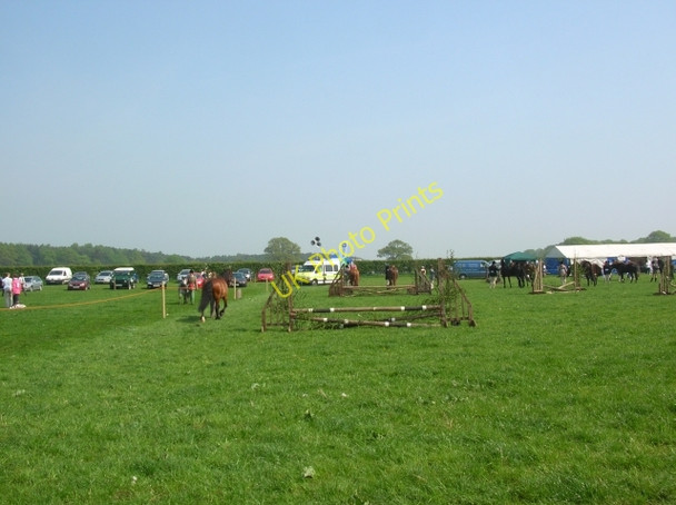 Photo 6"x4" Jumping at Raskelf show Raskelf c2008