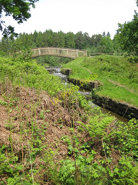 Photo 6"x4" Footbridge over the spillway Parkend\/SO6108 c2008