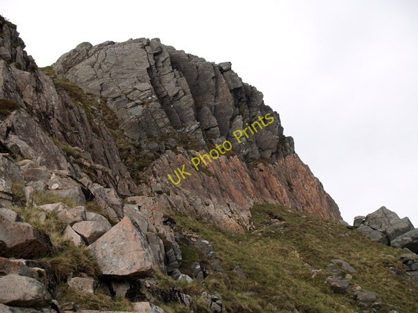 Photo 6"x4" Small crag, Beinn Maol Chaluim Dalness\/NN1651 c2008