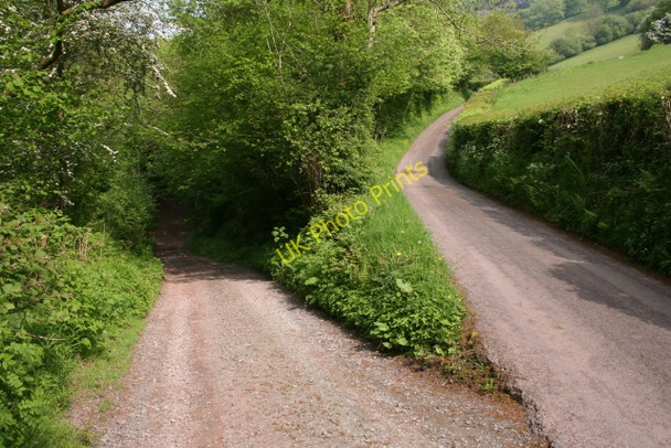 Photo 6"x4" Bridleway to Gilfach (and beyond) Pentre'r-felin\/SN9130 c2008