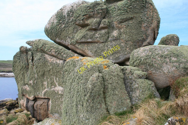 Photo 6"x4" Carn near Dropnose Hugh Town c2008