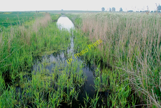 Photo 6"x4" A drainage ditch Reculver c2008