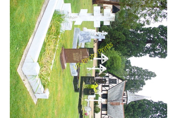 Photo 6"x4" Russian Orthodox Section, Brookwood Cemetery Brookwood c2008