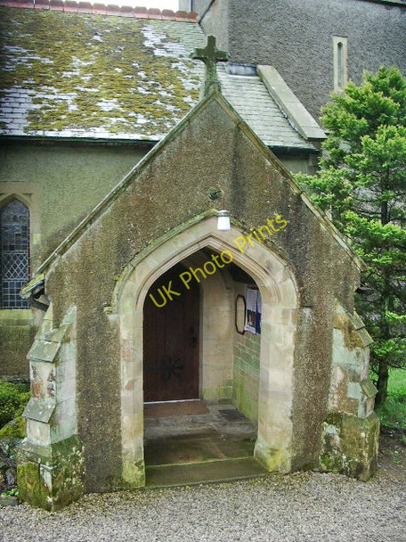 Photo 6"x4" St Catherines Church, Crook, Porch Crook\/SD4695 c2008