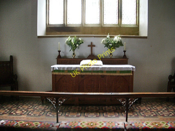 Photo 6"x4" St Catherines Church, Crook, Altar Crook\/SD4695 c2008