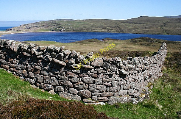 Photo 6"x4" Drystane Dyke Allt Briste\/NC2262 c2008