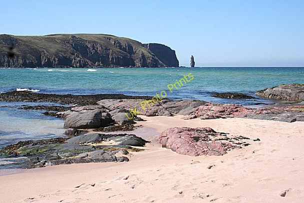 Photo 6"x4" Sandwood Bay Druim na Buainn c2008