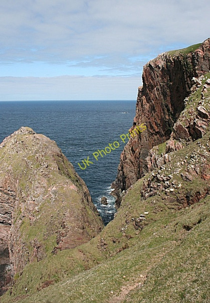 Photo 6"x4" Path to Sea Stacks Cape Wrath c2008