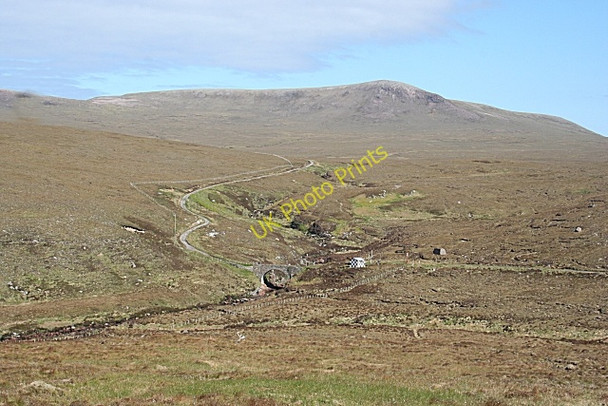 Photo 6"x4" Cape Wrath Road Cnoc nan Tri-mile c2008