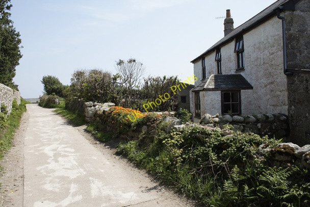 Photo 6"x4" Downs Farm Hugh Town c2008