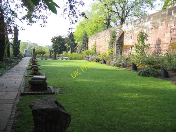 Photo 6"x4" Roman Gardens and the city walls Chester c2008