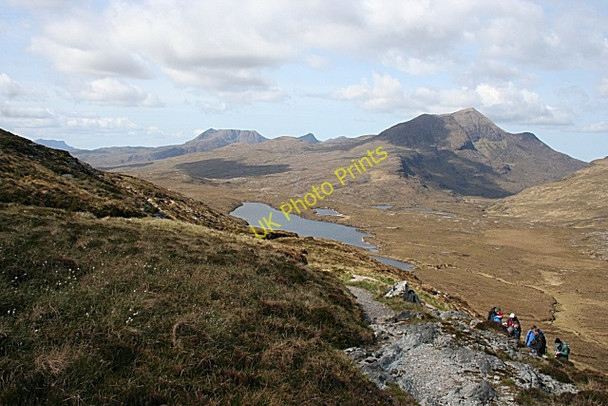 Photo 6"x4" View from Knockan Cliff Knockan\/NC2110 c2008