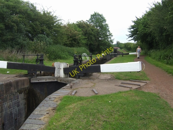 Photo 6"x4" Worcester & Birmingham Canal - Lock 43 Bromsgrove c2008