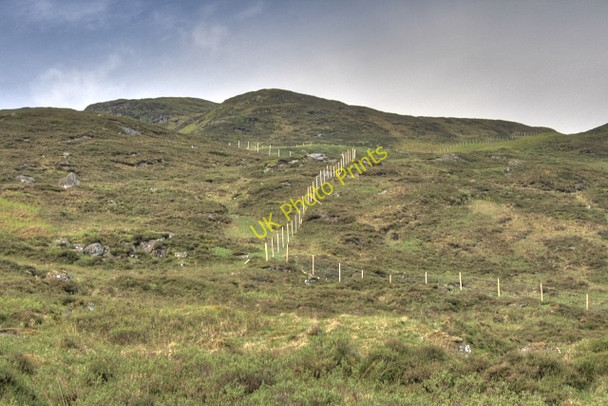 Photo 6"x4" New Deer Fence on the Slopes of the Creag an t-Sasunnaich Creag an t-Sasunnaich c2008