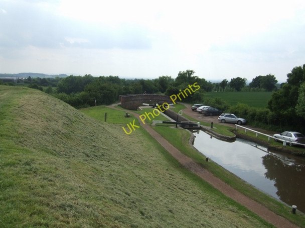 Photo 6"x4" Worcester & Birmingham Canal - Lock 50 Upper Gambolds c2008