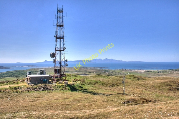 Photo 6"x4" Radio Mast Kinloid\/Ceann an Leothaid c2008