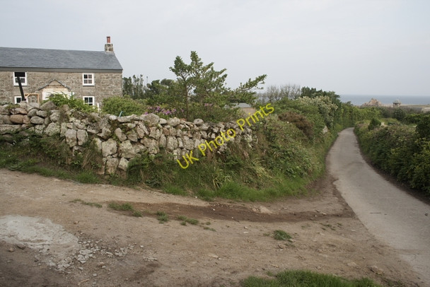 Photo 6"x4" Seagull Cottage, St Agnes Hugh Town c2008
