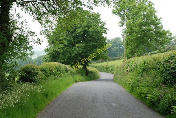 Photo 6"x4" Road north west from Silian Silian c2008