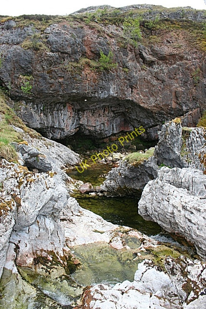 Photo 6"x4" Lower Traligill Cave Inchnadamph c2008